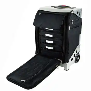 

Bag-suitcase for make-up artist, stylist on wheels okira art