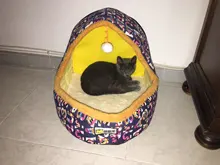 Cats Nest Kitten Cute Home PUPPY-SHELTER Pet-Cat-Dog-House Plush-Dogs Small Soft Winter