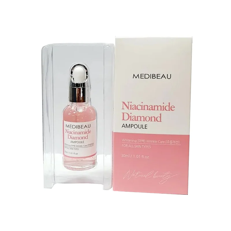Сыворотка для лица ампульная с ниацинамидом Medibeau Niacinamide Diamond Выравнивающая Тон 30