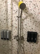 Soap-Dispenser Container Bathroom-Accessories Liquid-Soap Shower Wall-Mount Double/triple