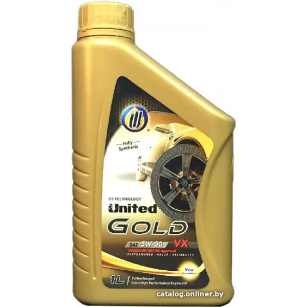 Моторное масло UNITED GOLD 5W-30 VX(1л