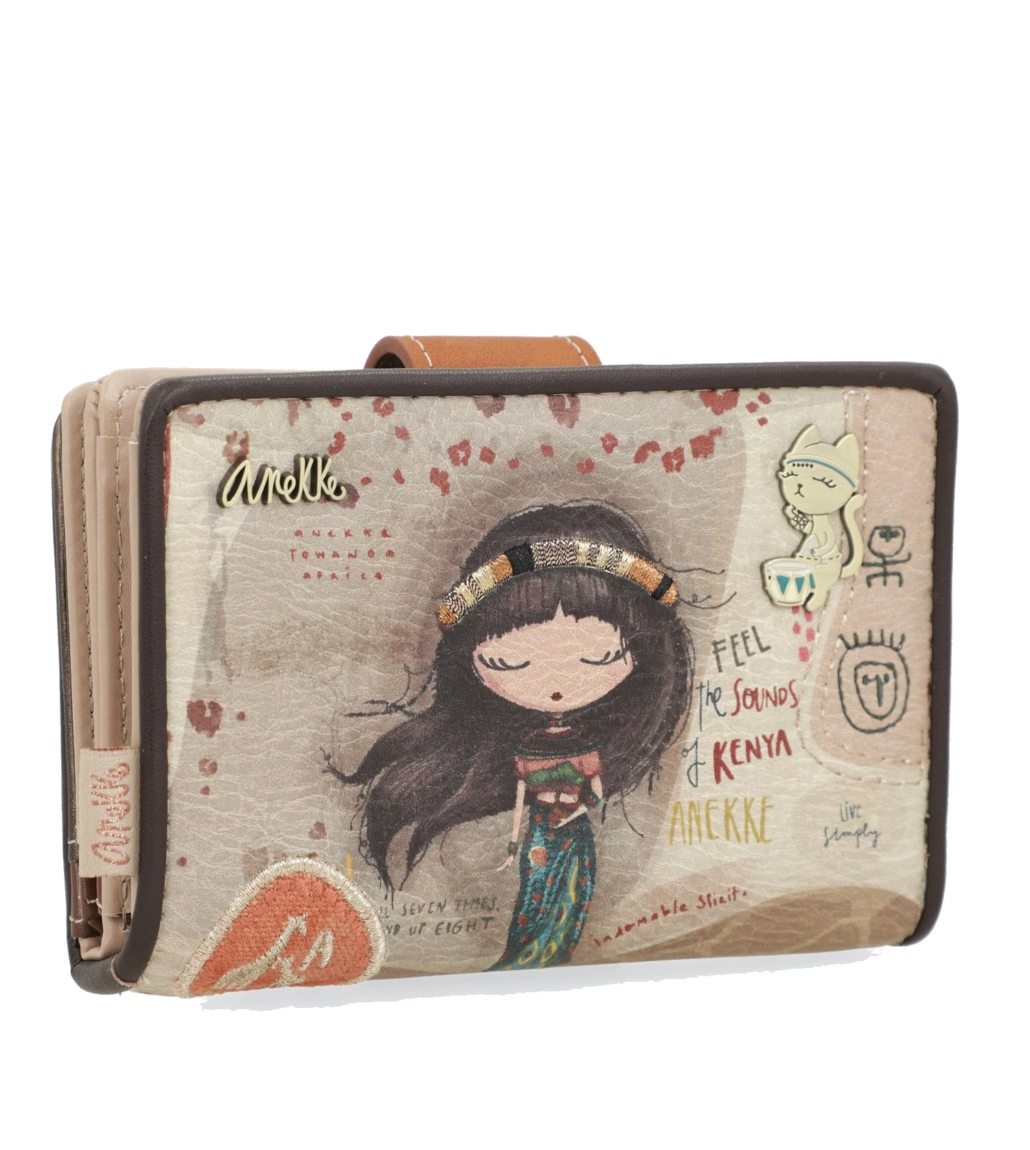 Anekke Billetero cartera colección Kenya Medidas (Largo x Alto x Ancho):  14cm/10cm/3cm/ _ - AliExpress Mobile