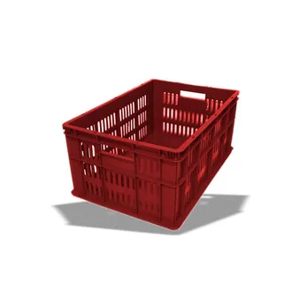 

Ящик пластиковый 600x400x260 мм (перфорированный)