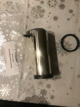 Dispensador automático de jabón líquido de acero inoxidable, dispositivo manos libres con sensor inteligente, 250ml