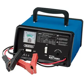 

Charger 6/12V Draper 5.6A charge batteries up to 55Ah charger PRO