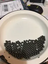 Rodamientos de bolas redondas de acero inoxidable para máquina tirachinas, 200 Uds., 6mm