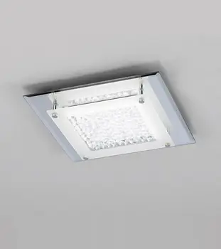

Ceiling square chrome small mirror CRYSTAL LED
