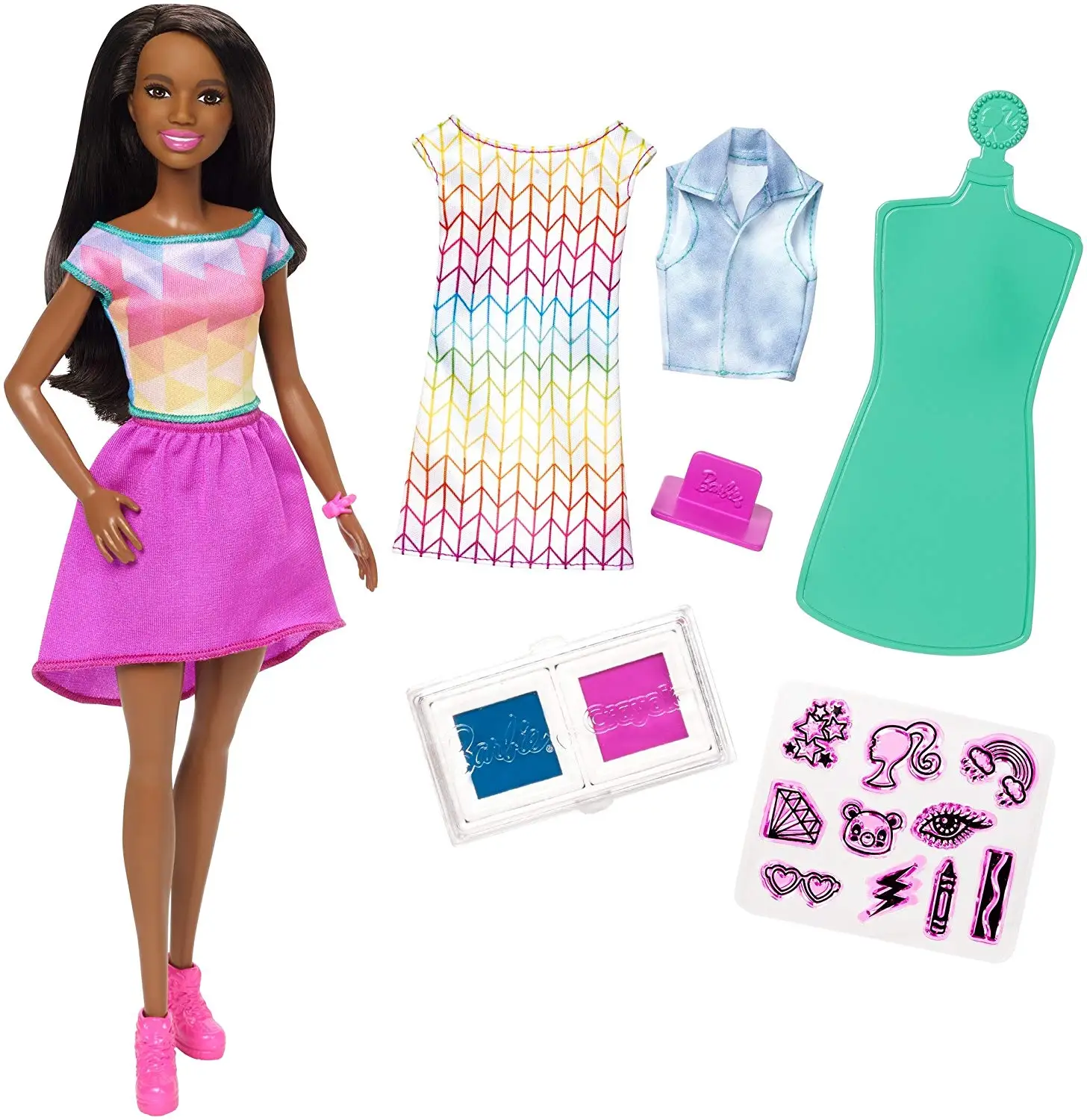 Кукла Barbie Crayola Брюнетка