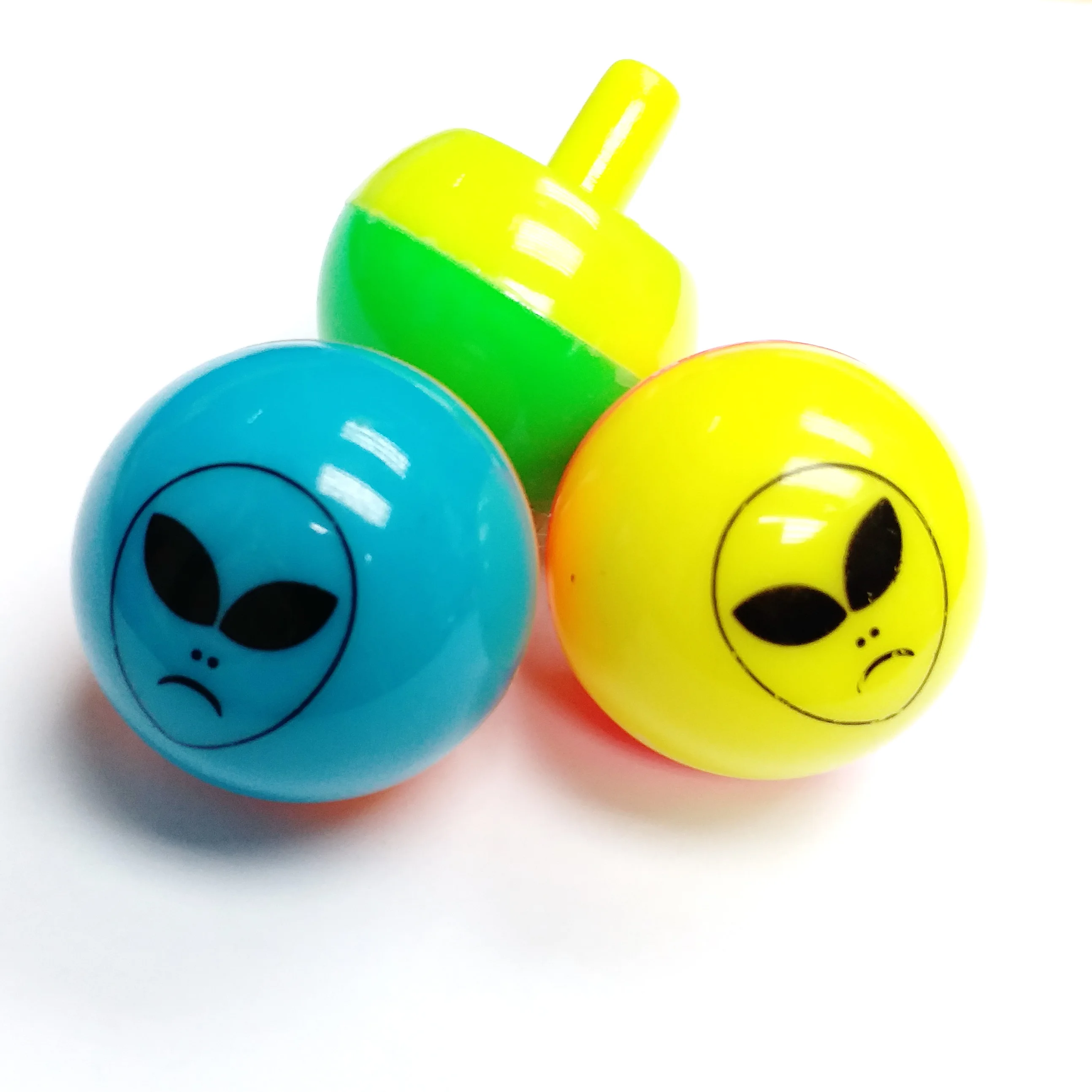 

12pcs alien UFO et ball spin tops Toys 419-3 Boys Kids Toys Birthday Party Pinata Bag Filler Loot Favors Gift Prizes Novelty