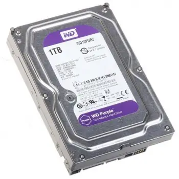 

INTERNAL HARD DRIVE WD PURPLE WD10PURZ - 1TB - 3.5 '/8.89CM - SATA III - 64MB BUFFER-5400RMP