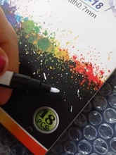 Gn-Rotuladores acrílicos de pintura acrílica, bolígrafos ideales para rotular tazas de porcelana, vidrio, roca, cerámica, lienzos de tela, o madera, 12 o 18 colores, de 0,7mm