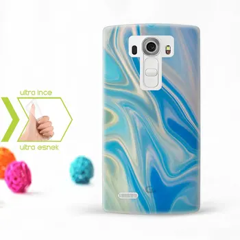 

Personalized LG G4 Slim Clear Silicone Phone Cover (Marble Temalı-1)