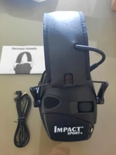 Anti-ruido de impacto Protector oreja electrónica orejera para disparar caza ruido reductor de protección auditiva auriculares