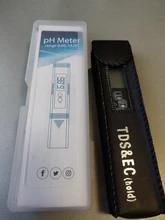 Medidor Digital de agua TDS, medidor de PH 0-9990ppm TDS & EC, filtro de pureza de agua LCD PPM para acuario, 2 uds.