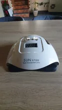 SUN X7 MAX-Lámpara LED UV de secado rápido para uñas, de alta potencia, 180W, esmalte de Gel, herramienta de secado de uñas con Sensor inteligente, nueva oferta