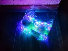 Luces Fairy-Light Lighting-Tree-Garland Decoracion Christmas Outdoor 100M 5M 20M SICCSAEE