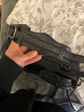 Bolso europeo de cuero PU para motocicleta para mujer, bandoleras cruzadas con remaches y borlas