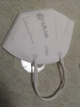 Mascarilla facial ffp2 KN95 con filtro, máscara antipolvo con ventilación, 100 Uds.