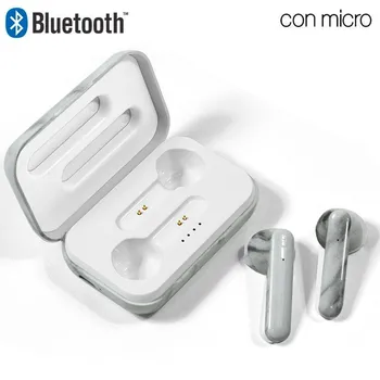 

Auriculares Stereo Bluetooth Dual Pod COOL STYLE Mármol