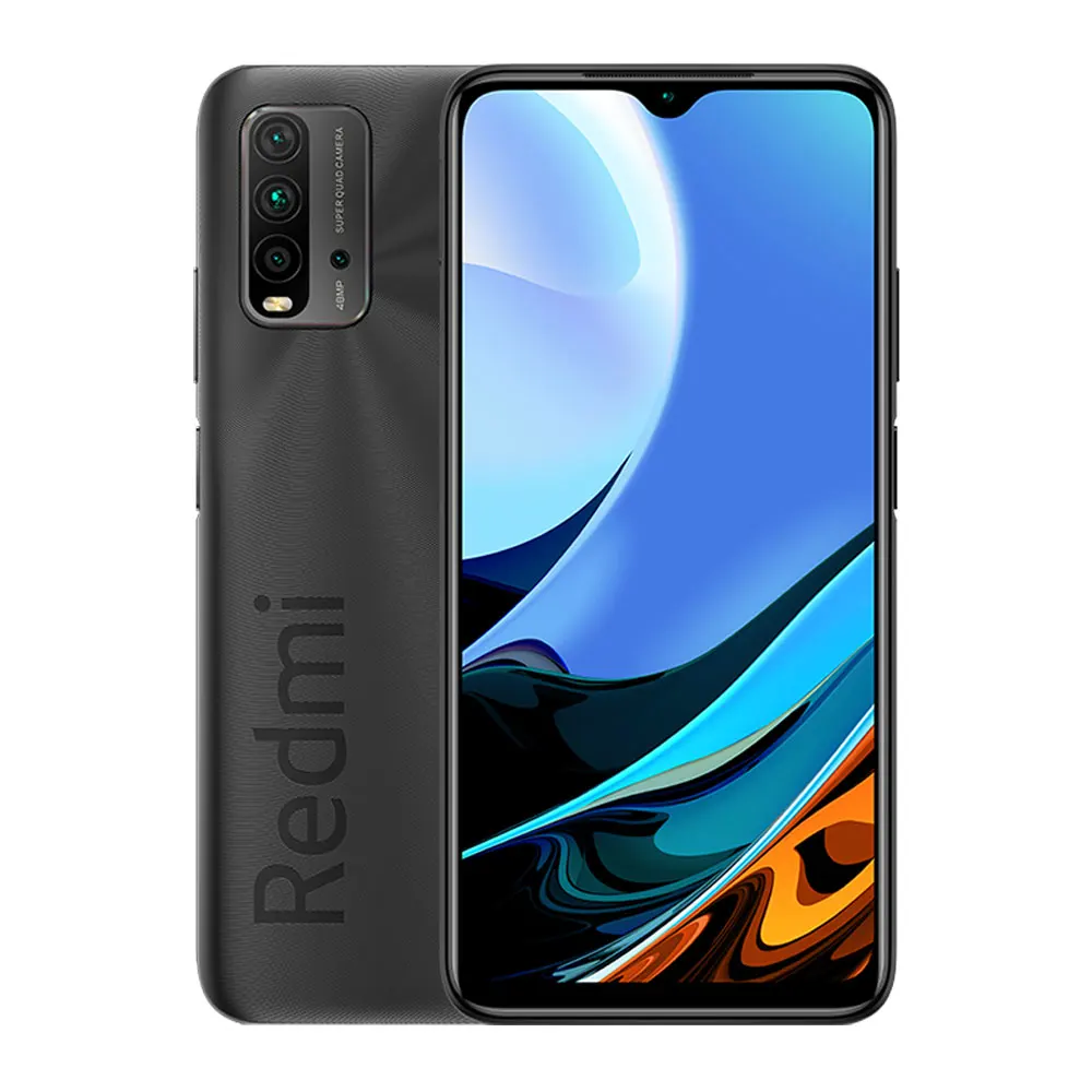 Смартфон Xiaomi Redmi 9T 4/128GB NFC Carbon Gray | Мобильные телефоны и аксессуары