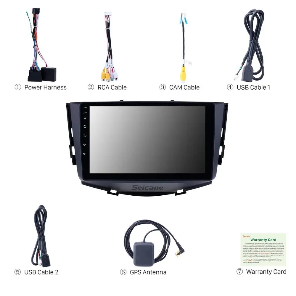 Lionet gps навигация для автомобиля Lifan X60- 9 дюймов RL1001X