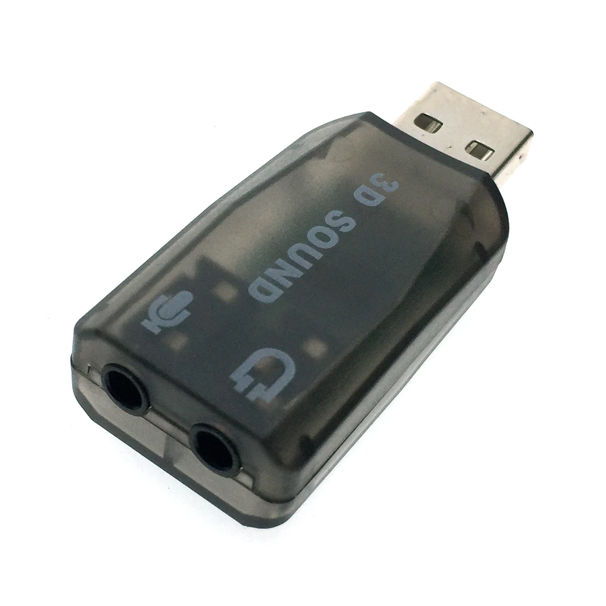 Внешняя звуковая карта USB модель PAAU001 Espada /для ноутбука/ПК/ | Компьютеры и офис