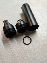 Botella sellada de aleación de aluminio para uso en exteriores, recipiente sellado de aleación de oro, resistente al agua