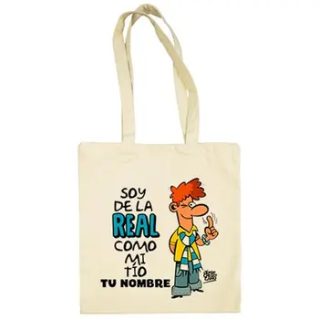 

Cloth bag I'm of the Royal Society as my uncle customizable with name