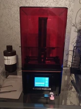 ELEGOO-impresora 3D MARS 2 PRO Mono SLA, pantalla LCD monocromática de 6 pulgadas, tamaño de impresión de 129x80x160mm