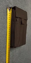 Bolsa de carcasa de munición táctica, 25 balas, calibre 12, riñonera Molle, soporte para pistola de tiro, Cartucho para Rifle, accesorios de caza
