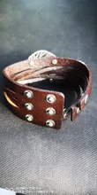 Pulsera Vintage de cuero Natural para hombre y mujer, turquesas naturales trenzadas hechas a mano, cuerda de ojo malvado, brazalete con abalorios, joyería