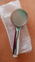Nozzle Shower-Head Bathroom-Accessories Rainfall Pressurized Water-Saving Chrome ABS