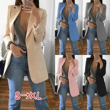 TBYL mode coréen décontracté femmes printemps automne longue femme costume d'affaires Outwear mince manteaux bureau dames Blazer vestes de travail 
