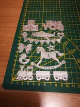 Cutting-Dies Craft Diy Scrapbooking Creative-Decoration Handmade Metal Horse QITAI BABY