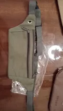 HENGREDA-riñonera de lona para hombre y mujer, bolso de viaje ligero con orificio para auriculares, antirrobo, apto para teléfono de 6 , 2018