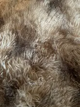Round Rug Carpets Living-Room-Decor Modern-Mats Bedroom Faux-Fur Fluffy Shaggy-Area Long
