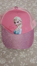 Disney congelado Elsa Anna chicos sombrero chico chica Hip Hop gorras congelados Marvel Mickey Minnie Mouse bebé gorras Anime regalo de figura juguetes 2-8Y