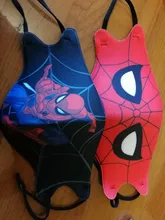Mascarillas faciales de Disney para niños de 3 a 12 años, máscaras protectoras antipolvo con diseño de Marvel, Spiderman, Mickey y Frozen, 32 estilos