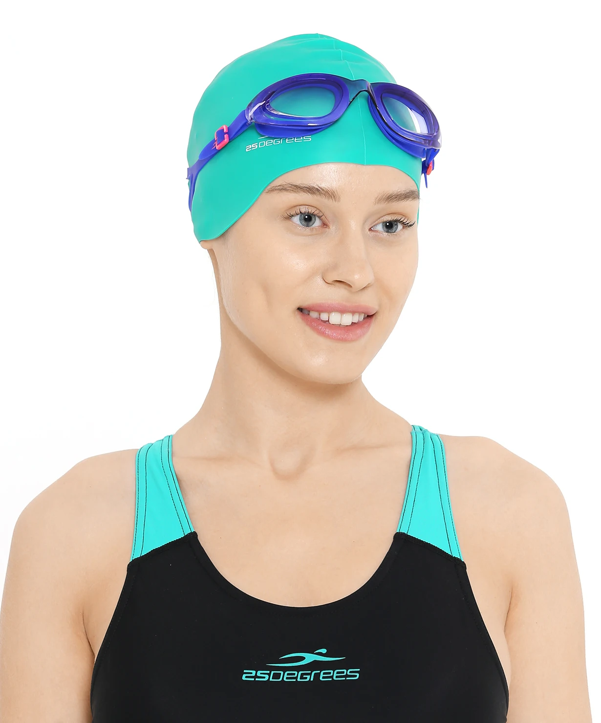 Swimming cap 25degrees diva Green 