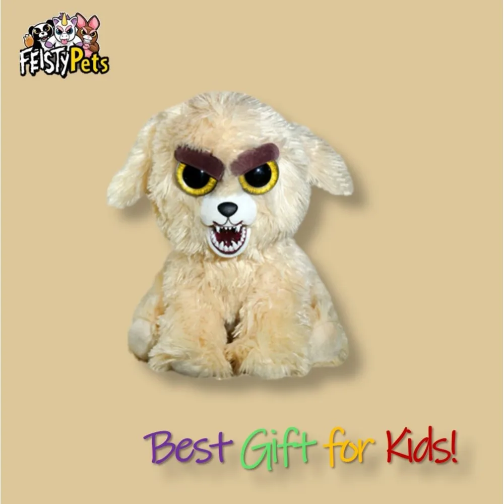 Feisty Pets Toys Stuffed Plush Angry Animal Doll Gift Golden Dog - Stuffed  & Plush Animals - AliExpress