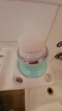 Liberex-cepillo de limpieza Facial sónico, limpiador Facial eléctrico, resistente al agua, suave, masaje de poros profundo, 3 cabezales, 3 modos de carga inalámbrica