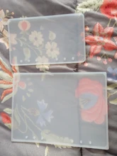 Book Mold Epoxy-Silicome-Mold Notebook-Shape Resin Transparent DIY Crystal A7 A6/A5