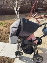 Parasol para cochecito de bebé, cubierta de toldo para cochecito, accesorios para asiento de coche