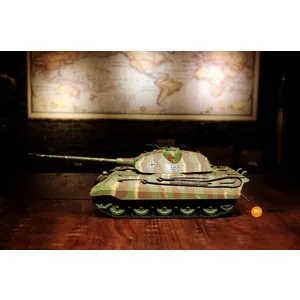 Радиоуправляемый танк Heng Long German King Tiger 1 Henschel масштаб 1:16 27Mhz