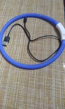 PanDaDa-Collar Led luminoso para perro, con Usb, para noche, recargable, intermitente de seguridad, brillante