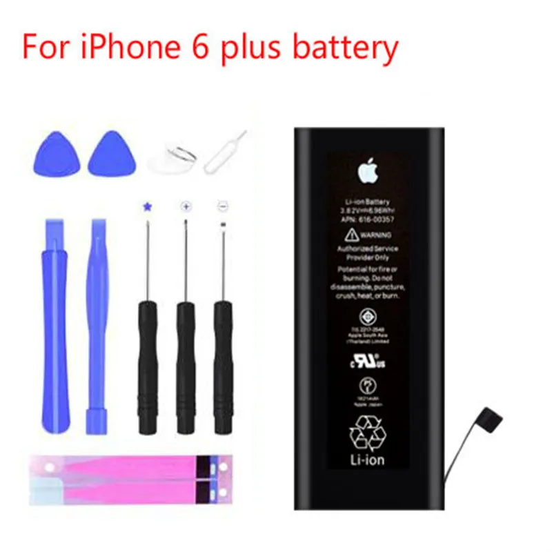 BOHYLOY аккумулятор для телефона iphone 6S 6 iphone 6 plus высококачественный 2000mAh Телефон-аккумулятор для iphone