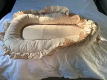 Cuna portátil para bebé de 95x60cm, cuna plegable de viaje para recién nacido