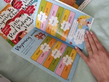 10 unids/set lectura fonética de cuento de hadas inglés libro Caperucita Roja de la educación temprana libros