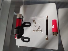 WEST BIKING-minibomba de mano para bicicleta, inflador de neumáticos de aleación de aluminio, válvula Schrader Presta, Ciclismo de Carretera de montaña, 100psi