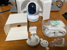 Reolink interior 2,4G/5Ghz WiFi Cámara 4MP Super HD Pan & Tilt 2-Audio de detección de movimiento inteligente Home Video vigilancia E1 Pro